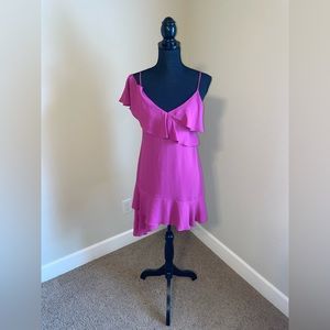 BCBG Maxazria, Pink, Size 0, above-knee dress
